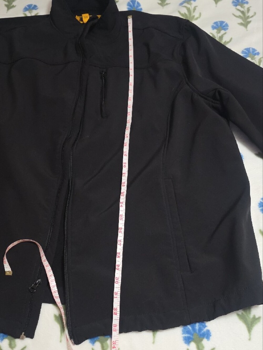 The Foundry Supply Co. Black Jacket with Yellow Label